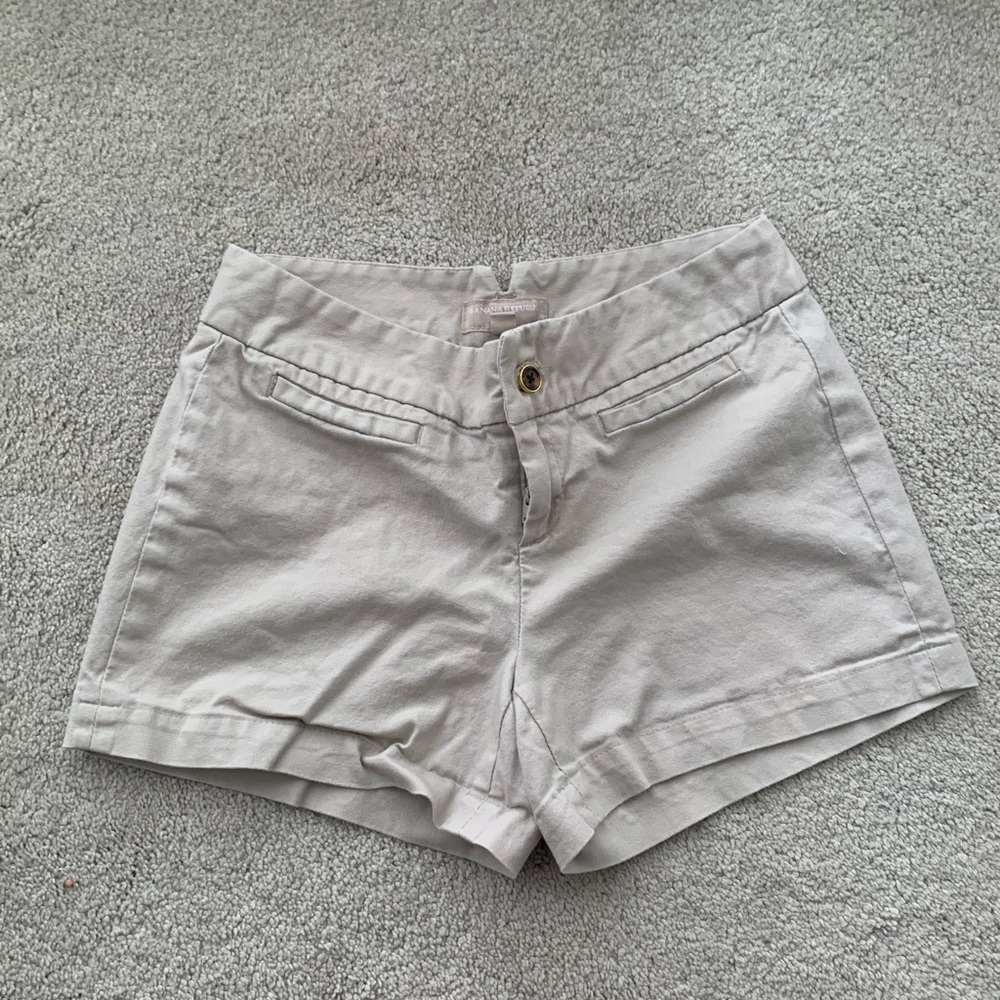 Banana Republic 0 Khaki Shorts